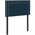 Modway Furniture Jessamine Twin Fabric Headboard, Azure MOD-5374-AZU